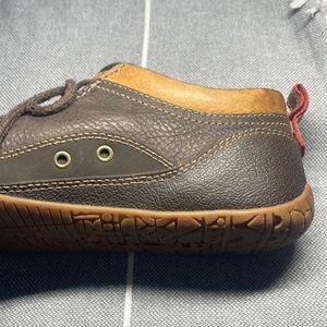 Merrell dark brown leather walking shoes Men’s size 9